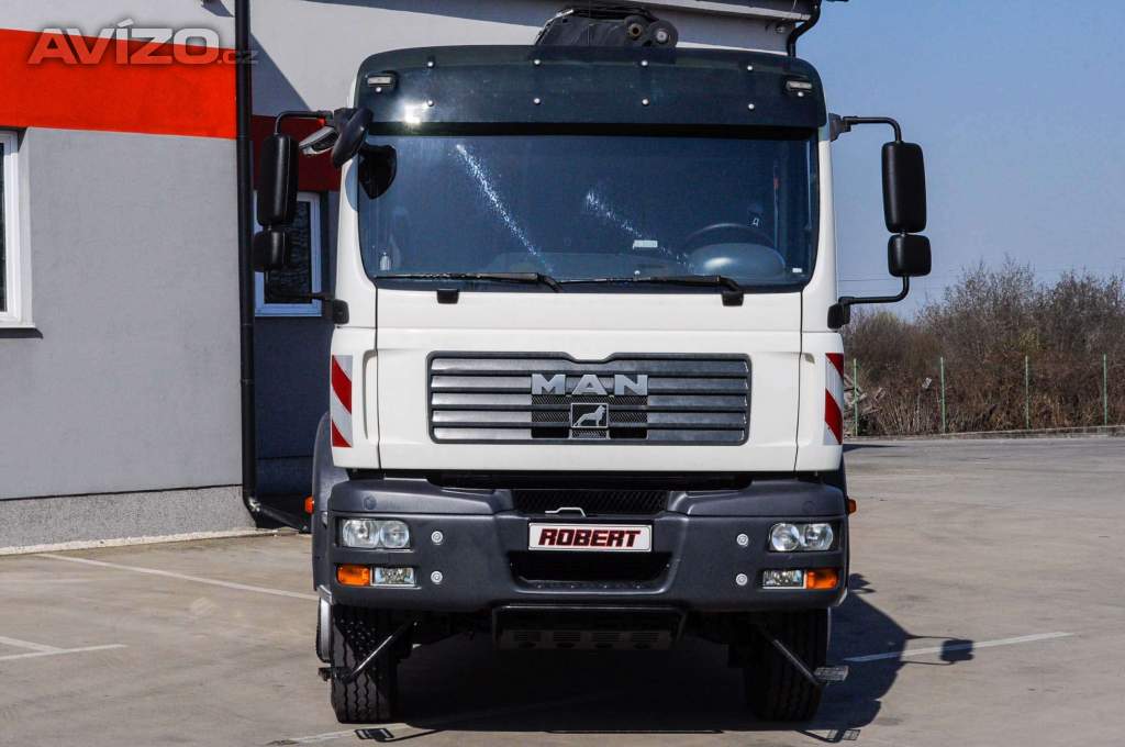 Foto inzerátu MAN TGM 18.240 4X4 TŘÍSTRANNÝ SKLÁPĚČ + HYDRAULICKÁ RUKA