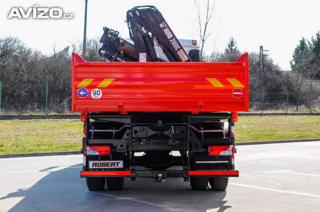 Foto inzerátu MAN TGM 18.240 4X4 TŘÍSTRANNÝ SKLÁPĚČ + HYDRAULICKÁ RUKA