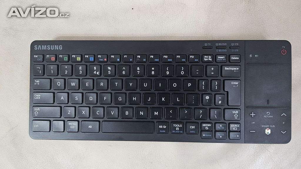 Bluetooth klávesnice k TV Samsung