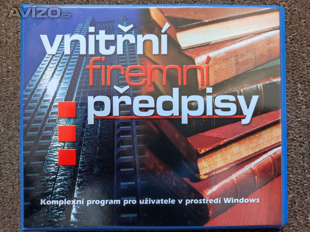 Program Vnitřní firemní předpisy formuláře návod