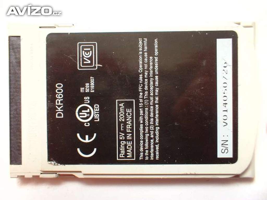 Foto inzerátu PCMCIA Smart Card reader pro notebook
