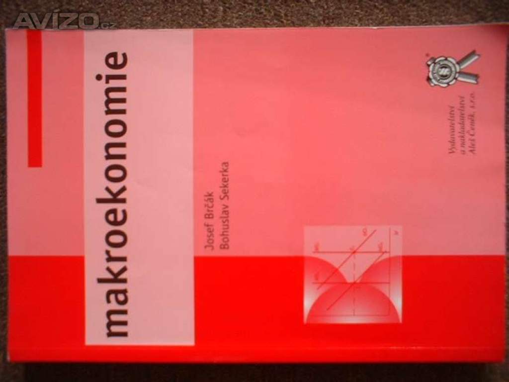 Kniha Makroekonomie Josef Brčák Bohuslav Sekerka