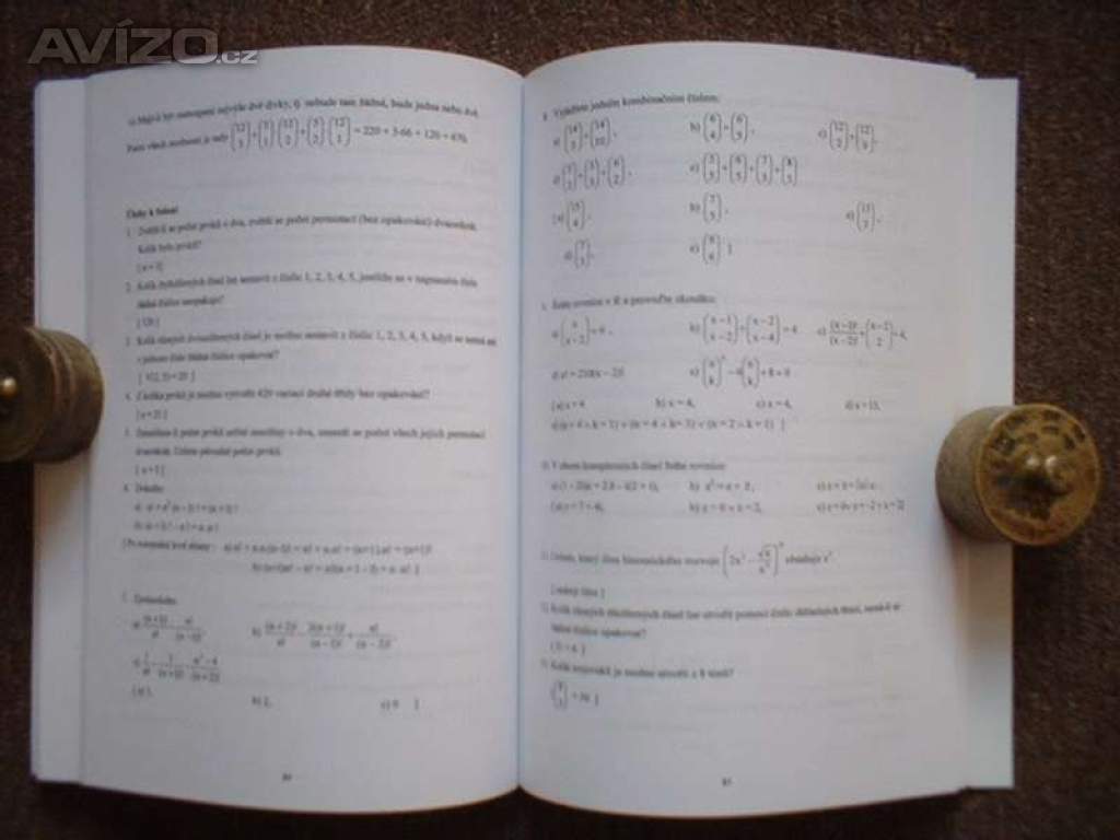 Foto inzerátu Matematika opakování střední školy