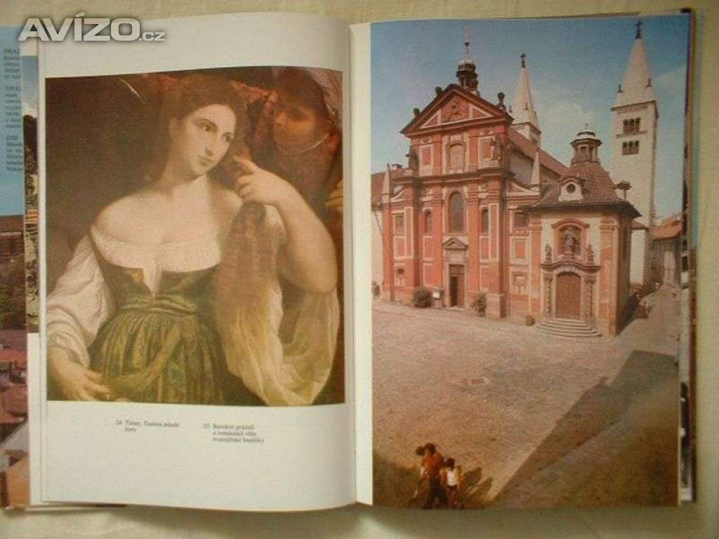 Foto inzerátu Pražský hrad průvodce kniha s foto Přeučil Fr.
