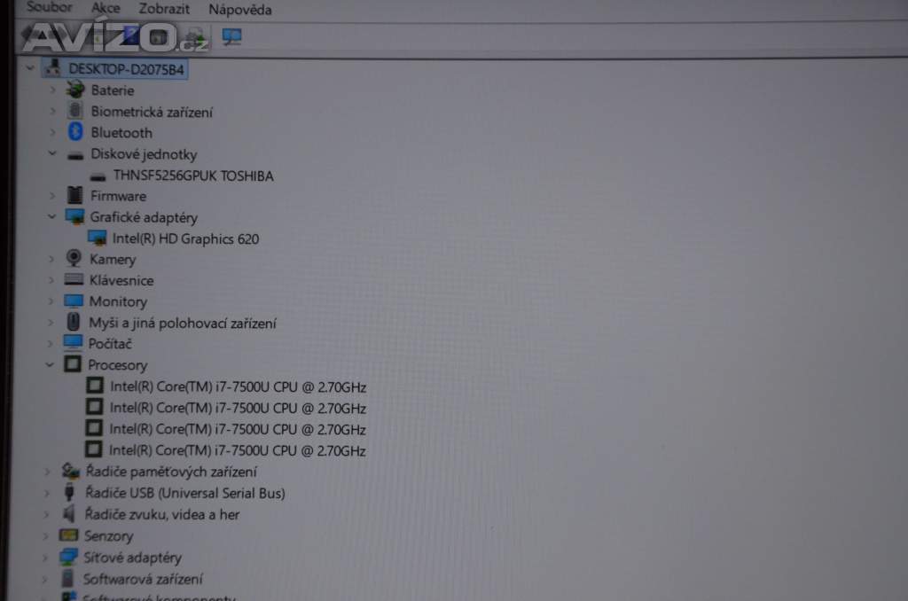 Foto inzerátu Lenovo X1 Carbon G5 i7/16GB/SSD 256GB/dotyk