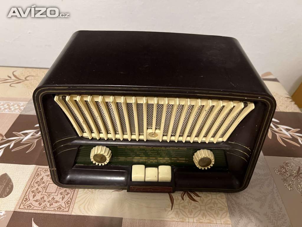 Foto inzerátu Rádio Tesla Tenor 1959-1960. Funkční!