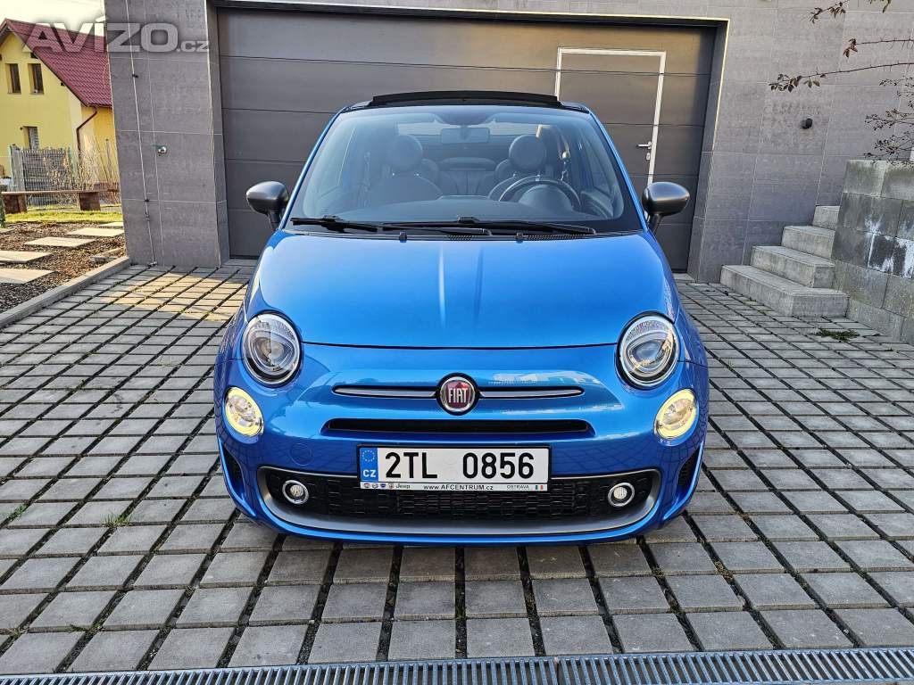 Foto inzerátu Fiat 500S cabrio (500C Sport), 1.2, facelift, 71 000 km, nová STK