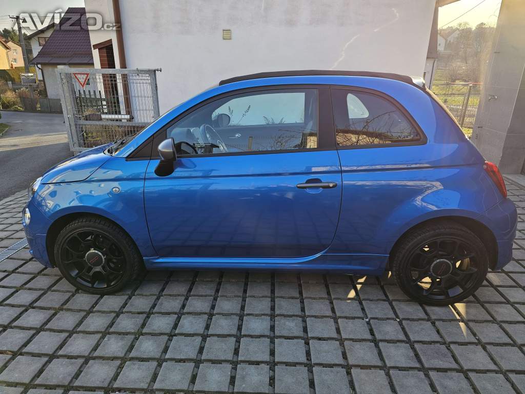 Foto inzerátu Fiat 500S cabrio (500C Sport), 1.2, facelift, 71 000 km, nová STK