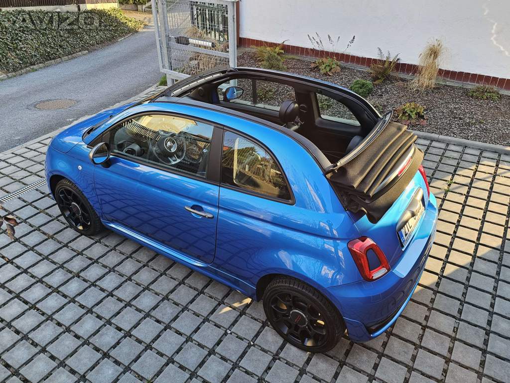 Foto inzerátu Fiat 500S cabrio (500C Sport), 1.2, facelift, 71 000 km, nová STK