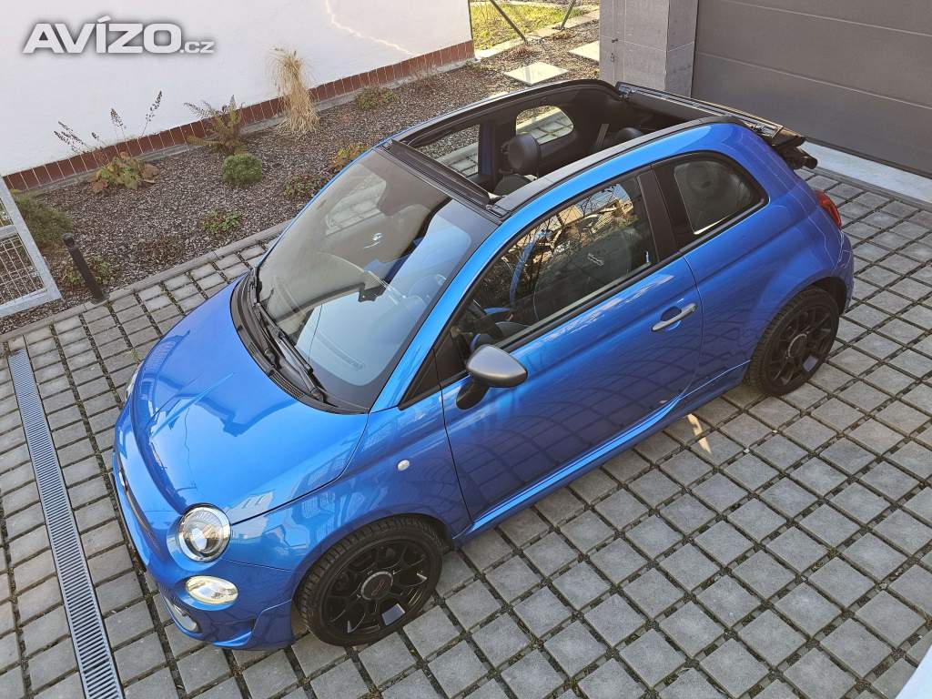 Foto inzerátu Fiat 500S cabrio (500C Sport), 1.2, facelift, 71 000 km, nová STK