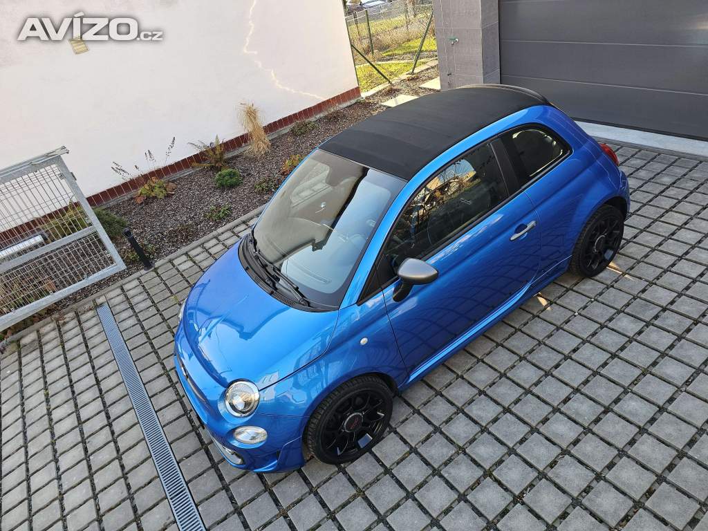 Foto inzerátu Fiat 500S cabrio (500C Sport), 1.2, facelift, 71 000 km, nová STK