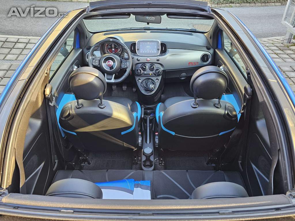 Foto inzerátu Fiat 500S cabrio (500C Sport), 1.2, facelift, 71 000 km, nová STK
