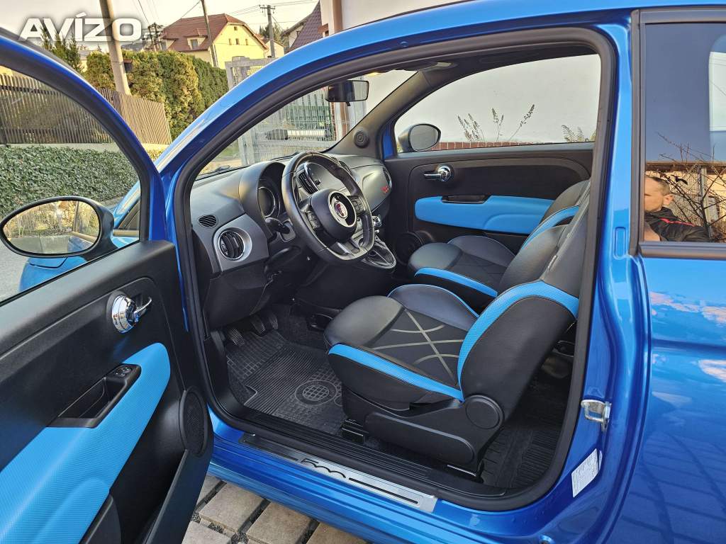 Foto inzerátu Fiat 500S cabrio (500C Sport), 1.2, facelift, 71 000 km, nová STK