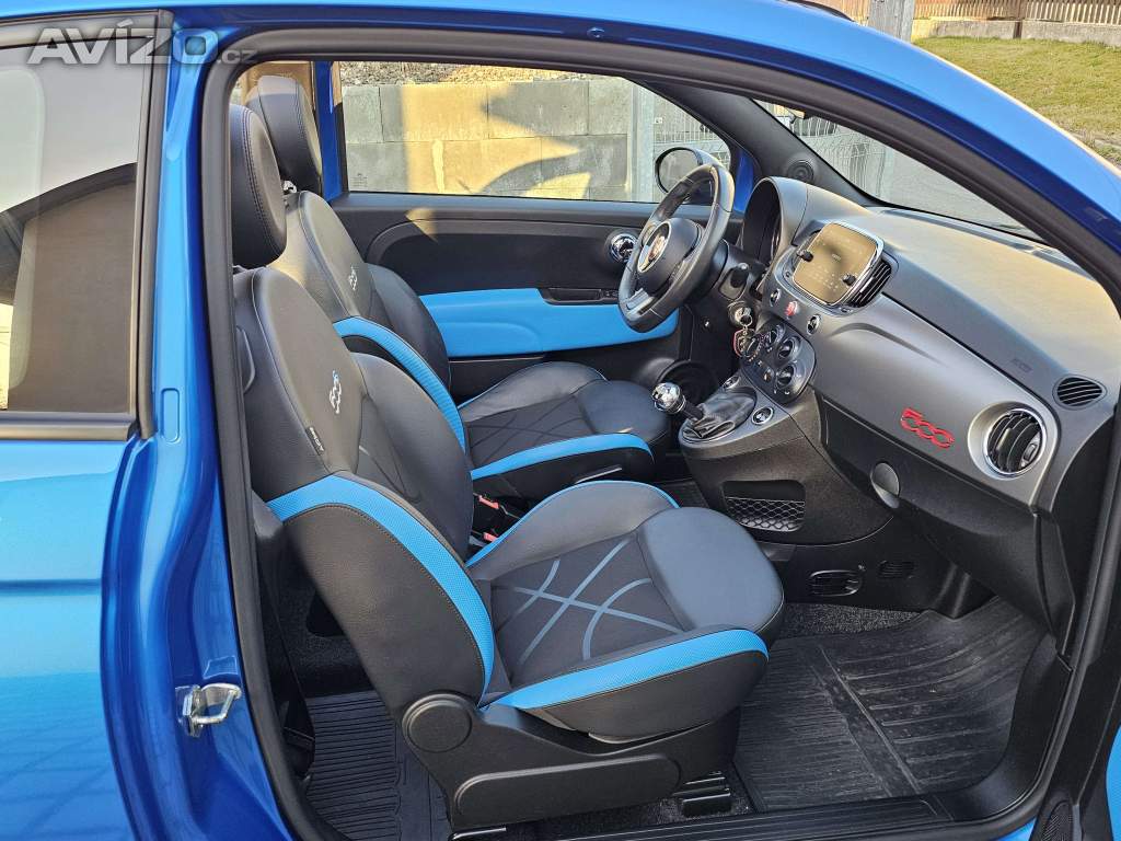 Foto inzerátu Fiat 500S cabrio (500C Sport), 1.2, facelift, 71 000 km, nová STK