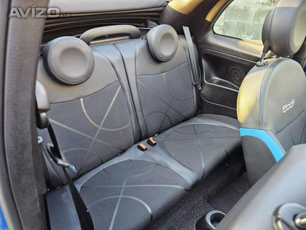 Foto inzerátu Fiat 500S cabrio (500C Sport), 1.2, facelift, 71 000 km, nová STK