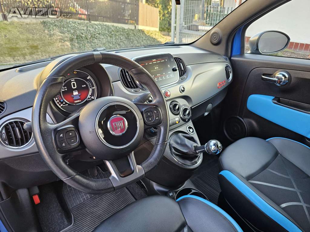 Foto inzerátu Fiat 500S cabrio (500C Sport), 1.2, facelift, 71 000 km, nová STK