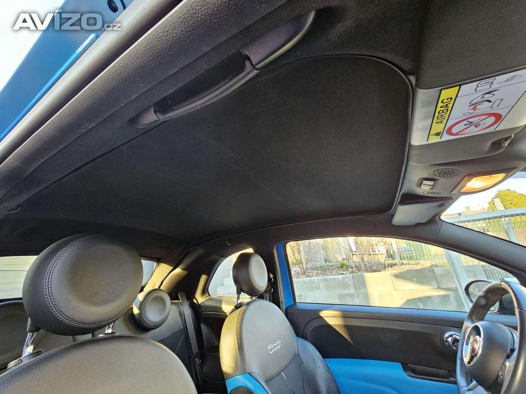 Foto inzerátu Fiat 500S cabrio (500C Sport), 1.2, facelift, 71 000 km, nová STK