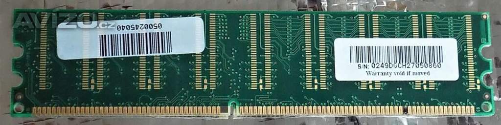 Foto inzerátu RAM  V-DATA  DDR 256MB PC 2700