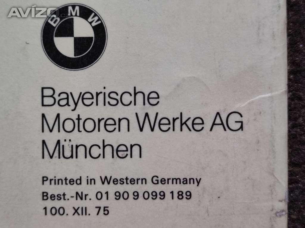 Foto inzerátu Autoservis aut BMW v Evropě rok 1976