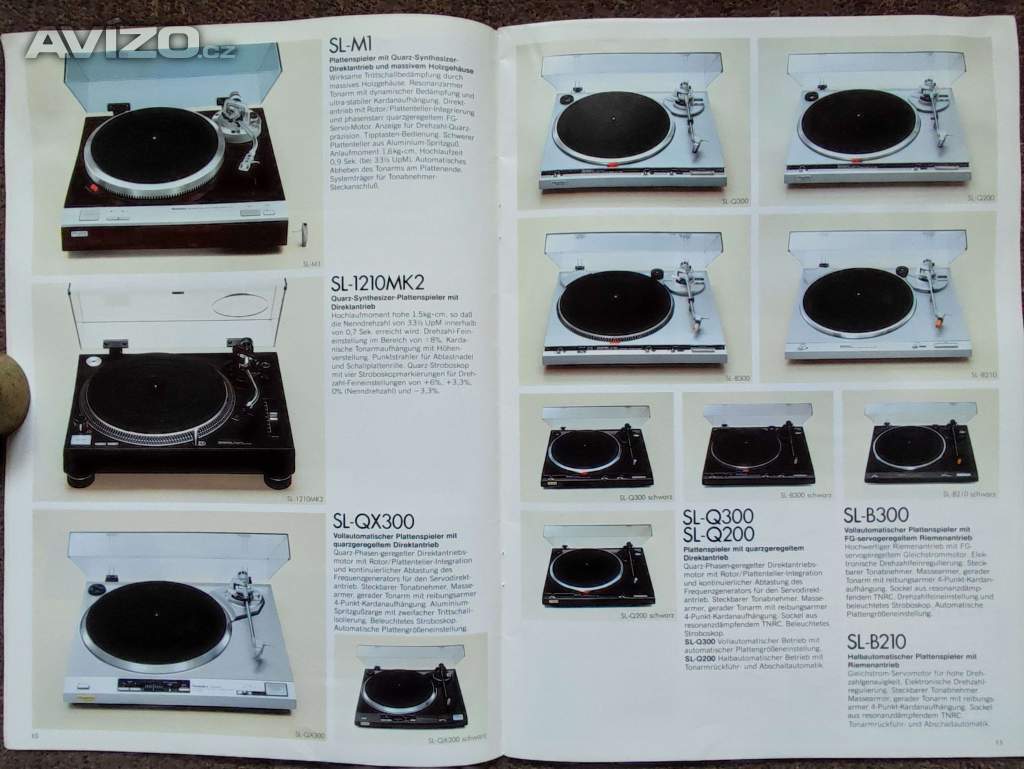 Foto inzerátu Audio Video Sony Technics let 1983-84 Betamax