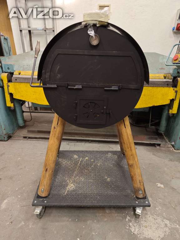 Foto inzerátu Pizza pec / pec na chléb, 60×40 cm, 110 kg, s teploměrem