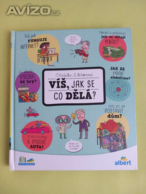 Levné knihy. Sleva 50 %.  Kniha - Víš jak se co dělá.