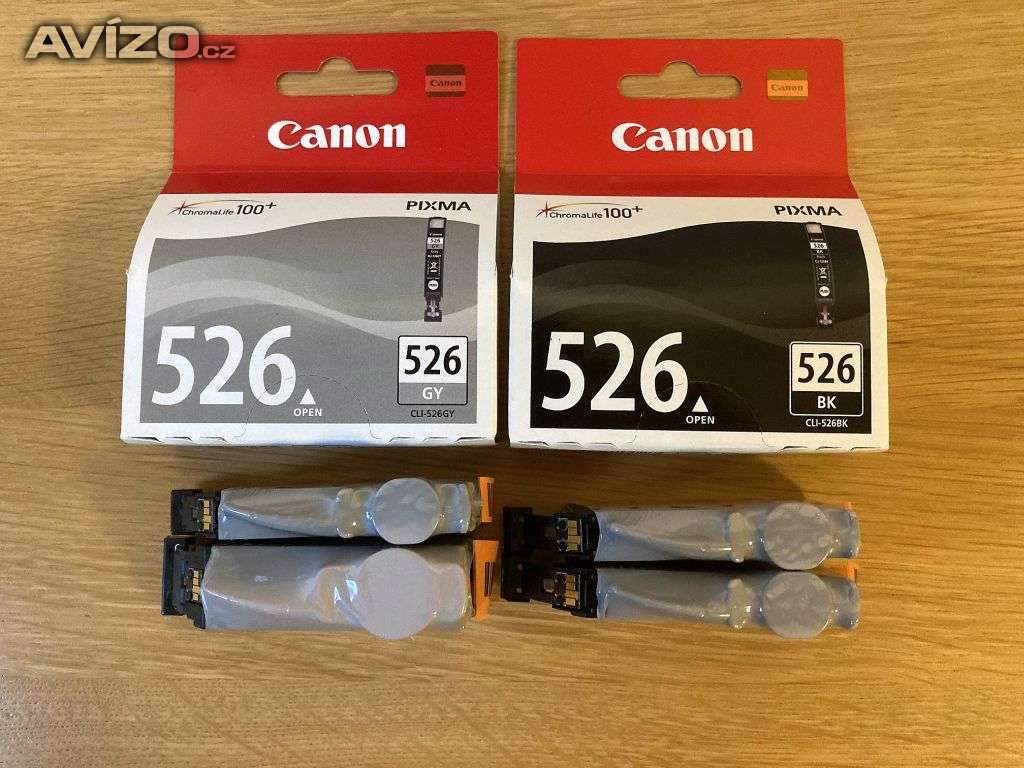 Foto inzerátu Originální inkousty Canon CLI-526, PGI-525