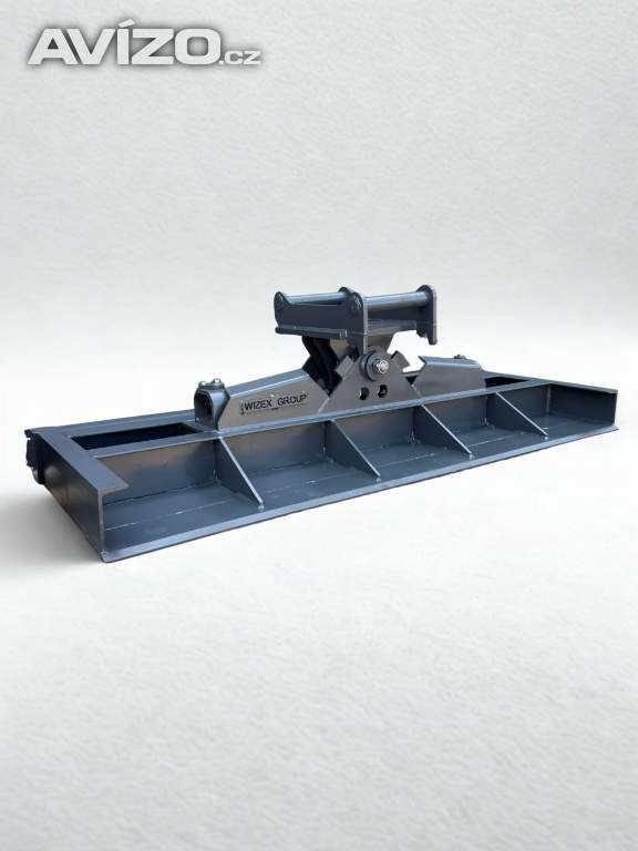 Hydraulický grejdr vyrovnávací nosník 200cm 6-10t