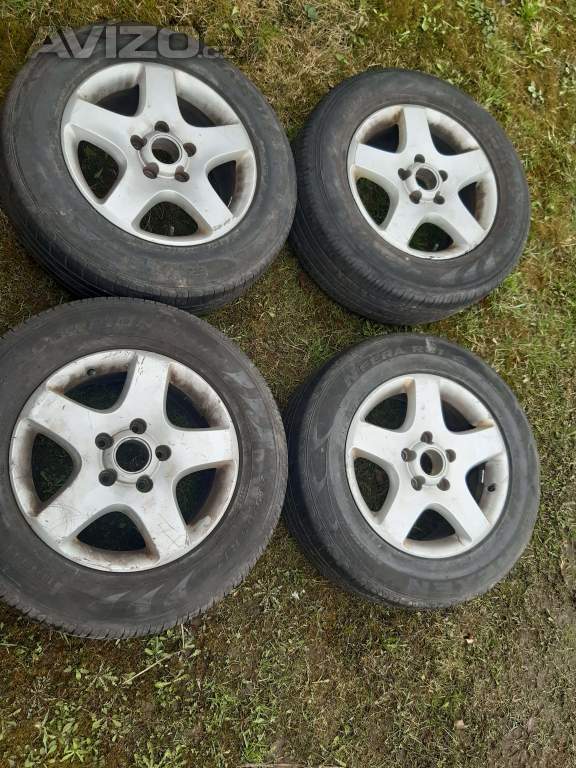 Foto inzerátu Alu kola 17, vw touareg, audi Q7, porsche cayenne + letní pneu 4mm