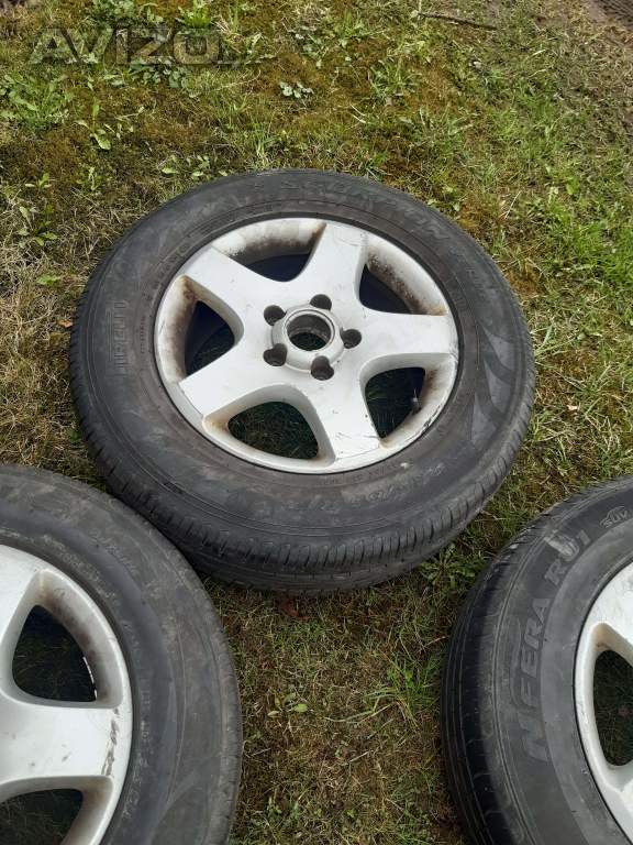Foto inzerátu Alu kola 17, vw touareg, audi Q7, porsche cayenne + letní pneu 4mm