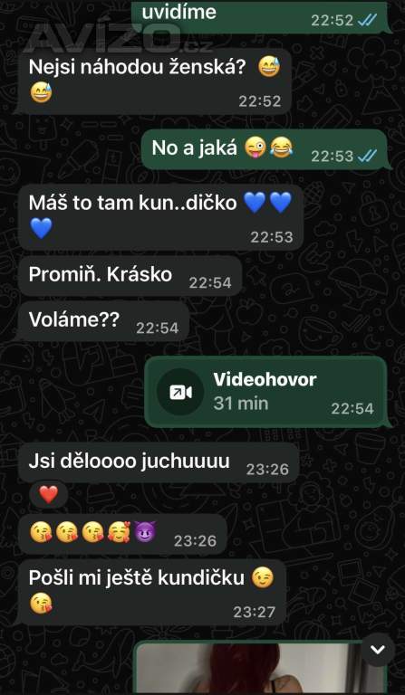 Foto inzerátu Webka, Sexchat, domácí videjka 😈