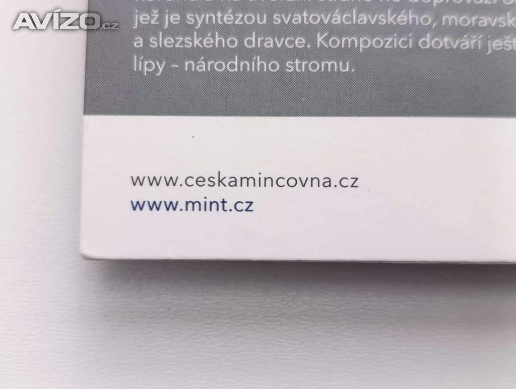 Foto inzerátu Český lev 2023 – stříbrná 2 oz mince, č. 0579/1000, certifikát, dvě unce