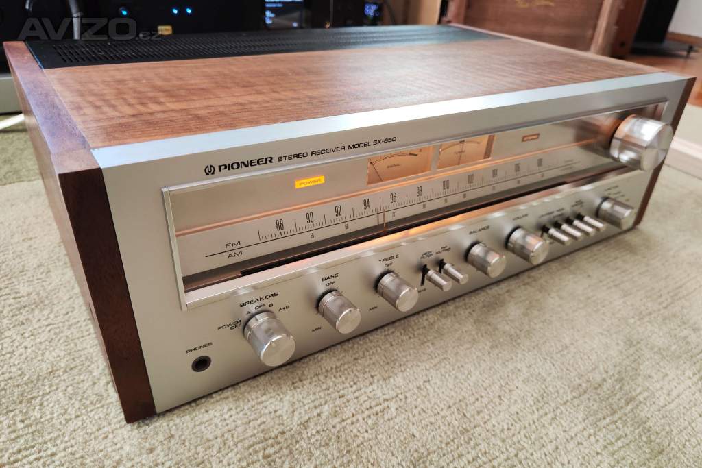 Foto inzerátu stereo receiver Pioneer SX 650 (1976-1978)