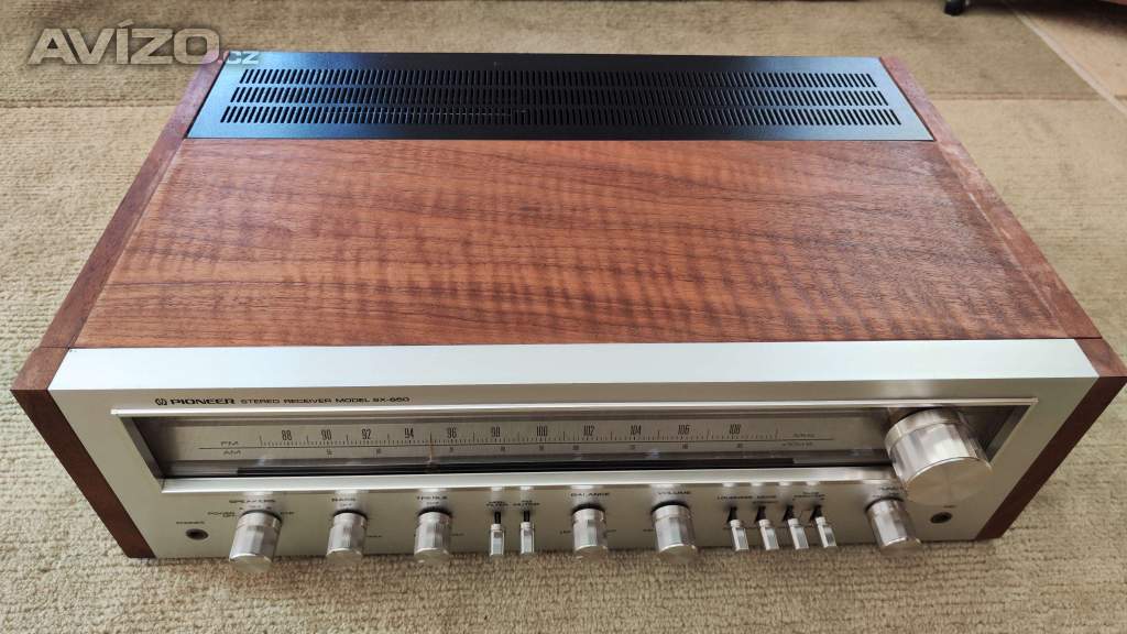 Foto inzerátu stereo receiver Pioneer SX 650 (1976-1978)
