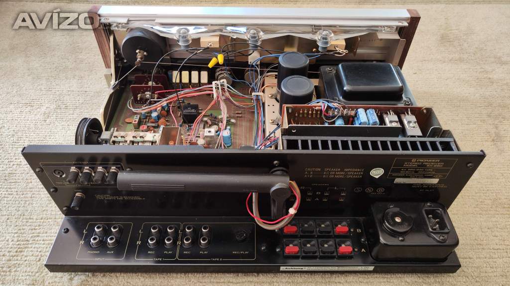 Foto inzerátu stereo receiver Pioneer SX 650 (1976-1978)
