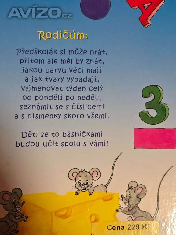 Foto inzerátu Kniha pro PŘEDŠKOLÁKA