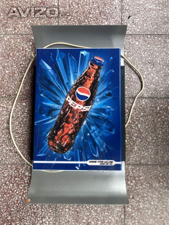 Prodám svítící reklamu Pepsi