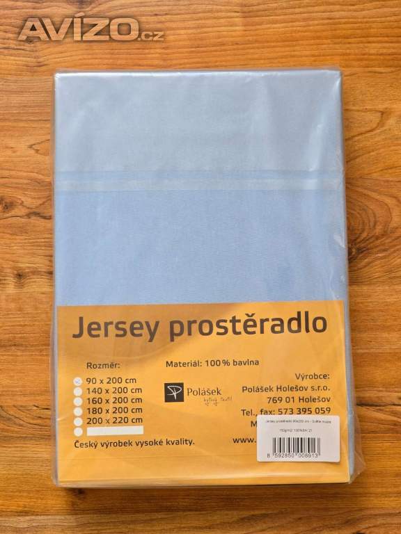 Jersey prostěradlo