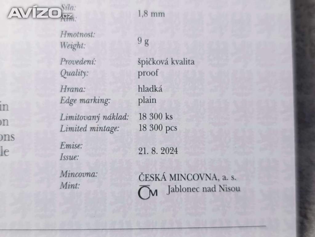 Foto inzerátu 100 Kč Bezpečnostní informační služba, PROOF
