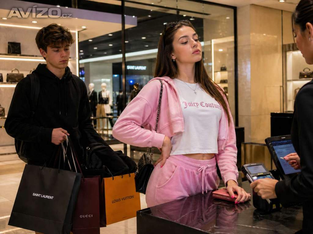 Peníze/nákupy pro studentku
