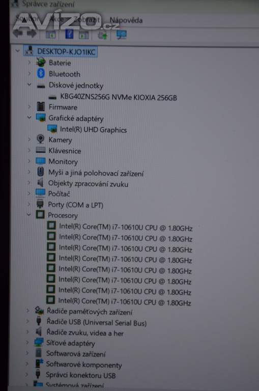 Foto inzerátu Dell latitude 5310 i7/16GB/SSD 256GB/záruka