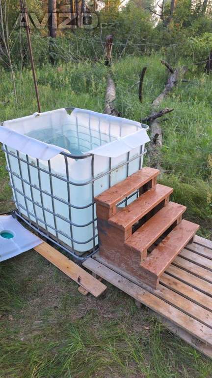 Foto inzerátu IBC KONTEJNER 1000L Víko 22cm 2.000,-Kč PROSTĚJOV