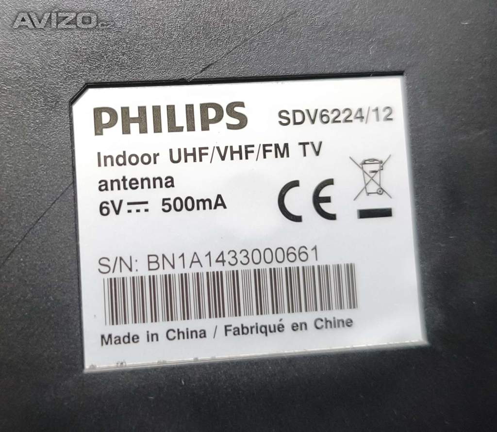 Foto inzerátu Domácí televizní anténa PHILIPS