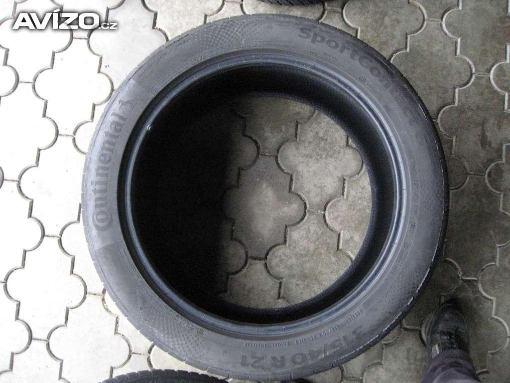 Foto inzerátu PRODÁM LETNÍ PNEU 315/40 R21 CONTINENTAL SC6 111Y 2ks