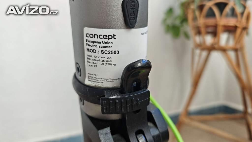 Foto inzerátu Prodám elektrokoloběžku Concept SC2500 Crossader 2.5 bez baterie