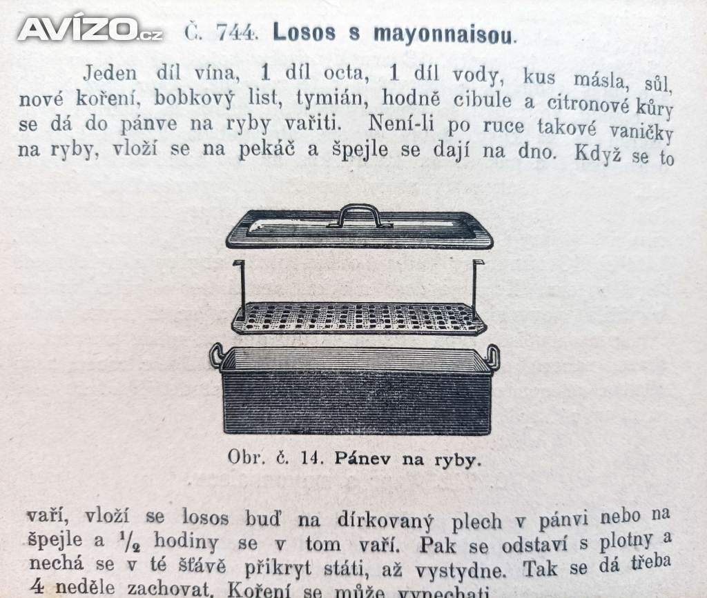 Foto inzerátu Rakousko Uhersko - kuchařská kniha z roku 1900  