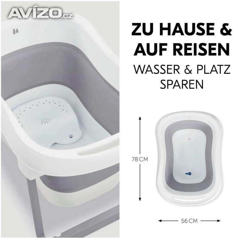 Foto inzerátu Hauck dětská vanička s taburetem