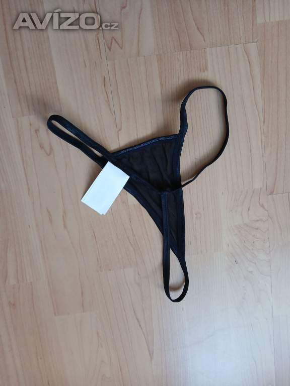 Foto inzerátu Černá noční košilka s tangy 