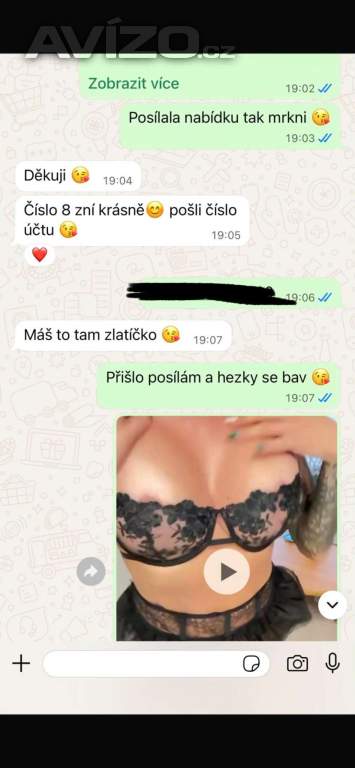 Foto inzerátu Webka, Sexchat, domácí videjka 😈
