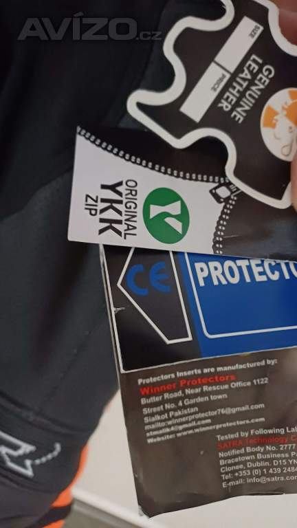 Foto inzerátu Kožená 1 - dílná kombinéza TTRace